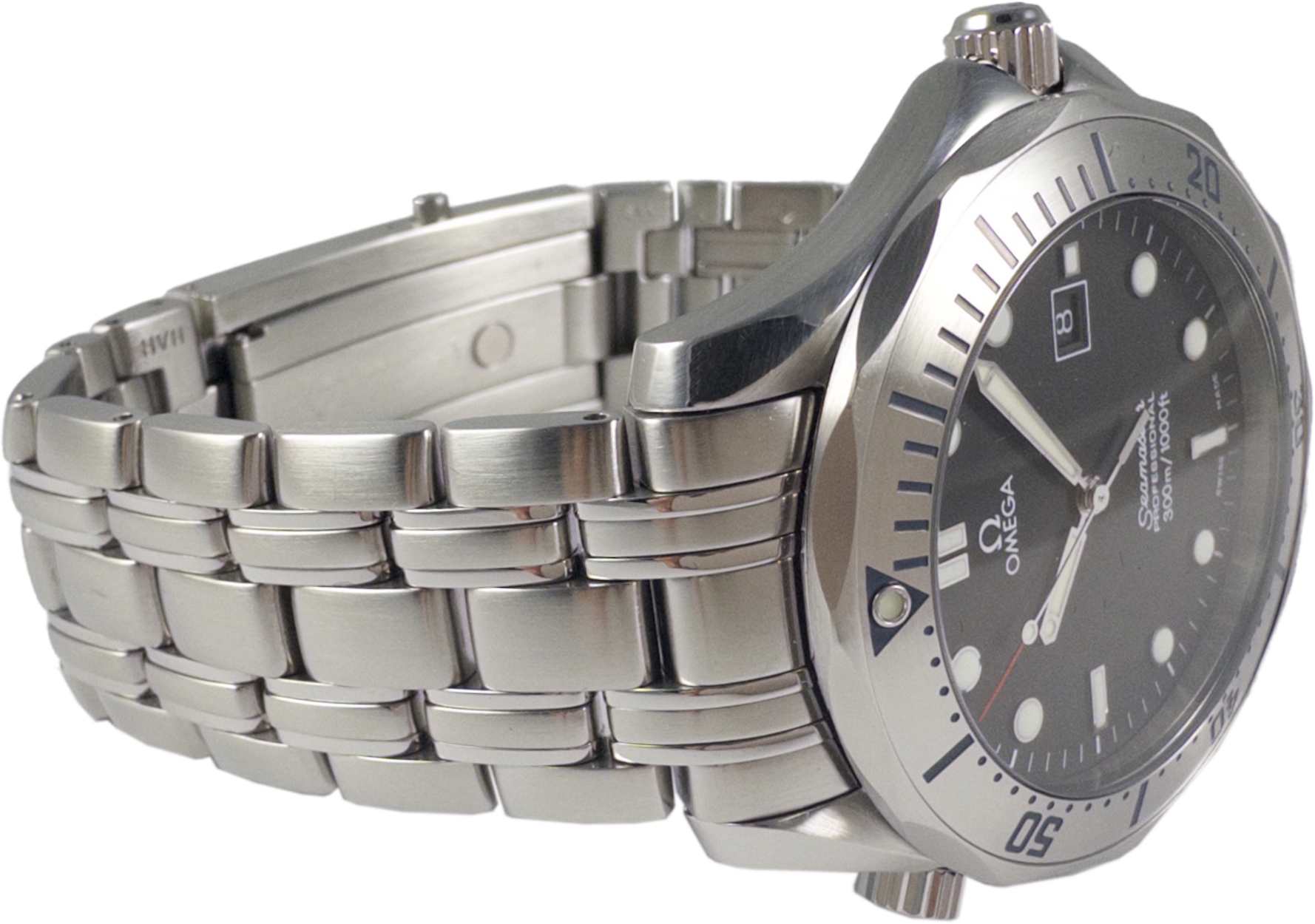 Omega Seamaster Diver 41 300M Quartz Silver Black Japan Market Edition 2261.50